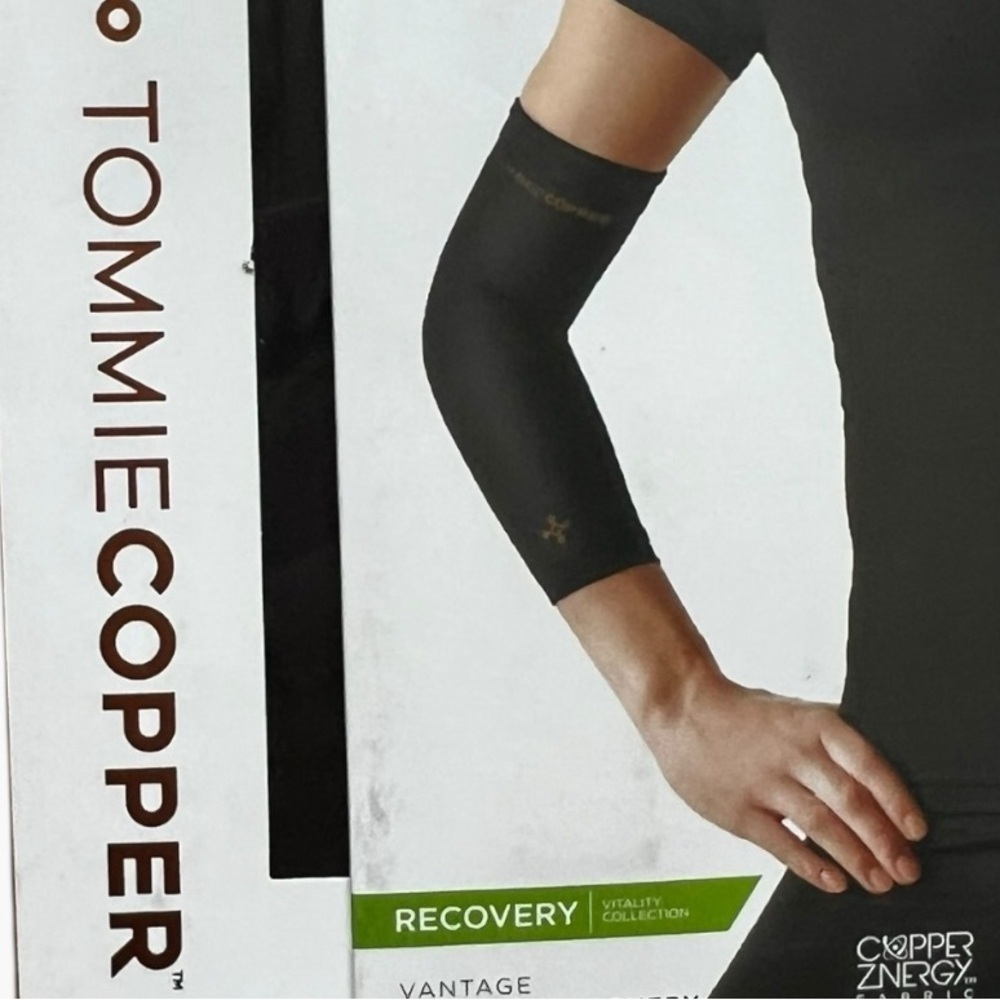 🌻NEW w/tag Tommie Copper Women’s BLK Vitality Elbow Compression Sleeve Size 4XL